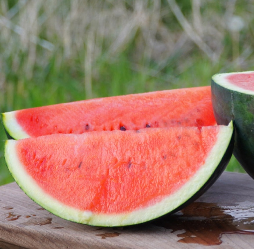 Early Harvest Heukmi Black Watermelon (조생 흑미 수박, 4kg/melon) - New!