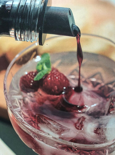 used in cocktail and drinks