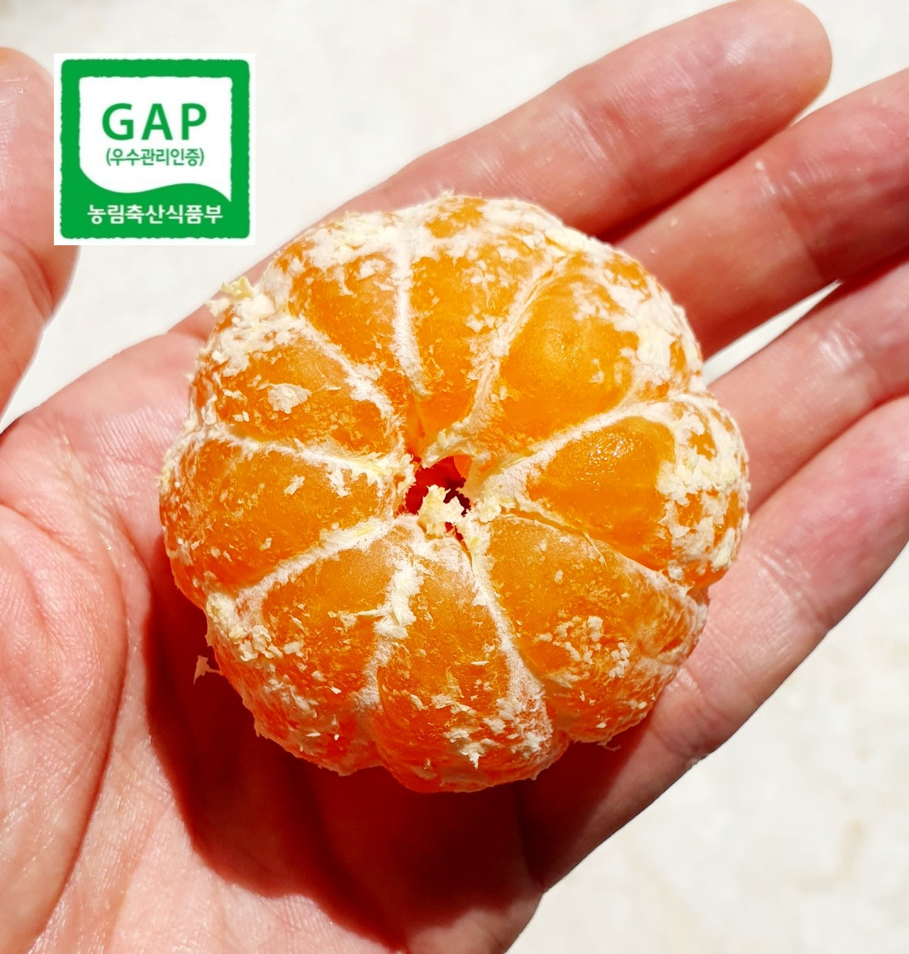 Special-grade Jeju Island Tangerine Oranges (1kg, 14~16ea) in a pack