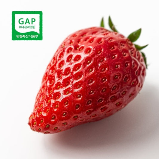GAP-certified Premium Keumsil Strawberries 500g (15-18ea strawberries) - New!