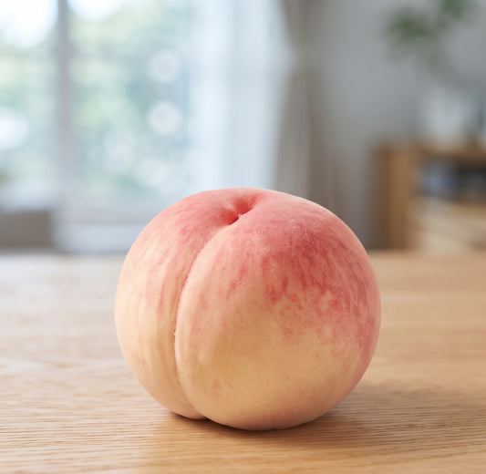 Premium GAP-certified Chewy Winter (Seol-Sungah) White Peaches 1.25kg (5EA M/Lpeaches)