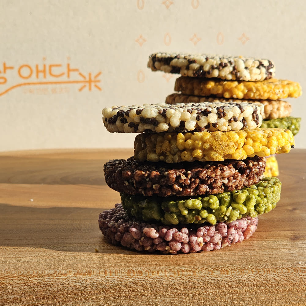 Andong Ssalaeda Oven-Baked Rice Puffs (200g, 18ea, 6 flavors) - New!