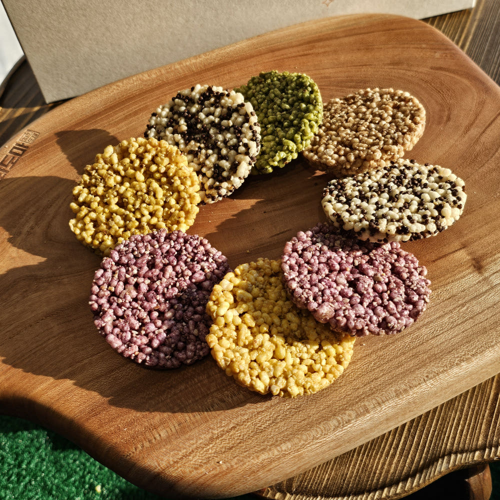 Andong Ssalaeda Oven-Baked Rice Puffs (300g, 27ea, 9 flavors) - New!