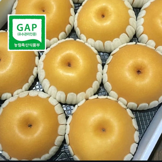 Naju GAP-certified Shingo Pears (9ea box of XXL-size pears!) - season ending soon/ better deal!