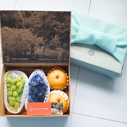 Premium Packaging with Box and Bojagi