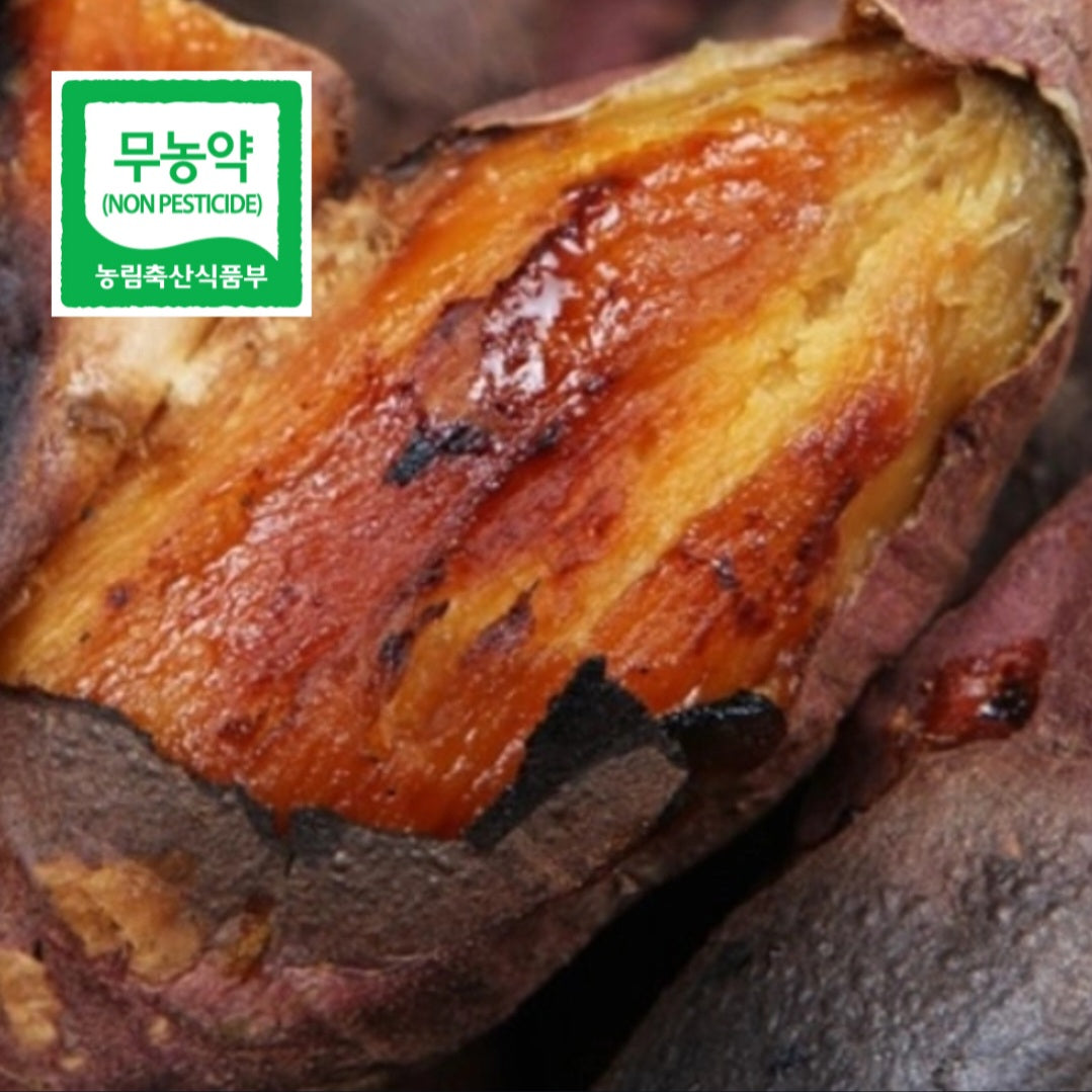 korean roasted sweet potato