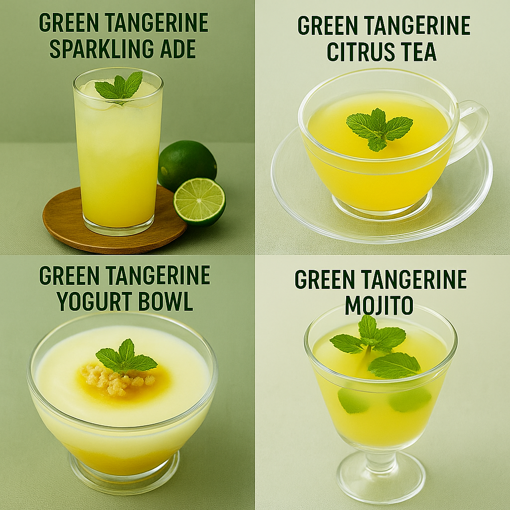 Dessert of the gods - Squeezed Green Tangerine Orange Tea (250g x 2ea) - New!