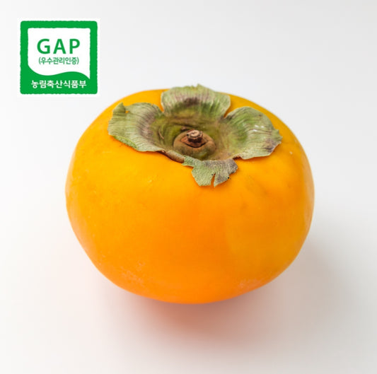 Sangseo GAP certified sweet persimmons (6ea, ~1.5kg a pack) - New!