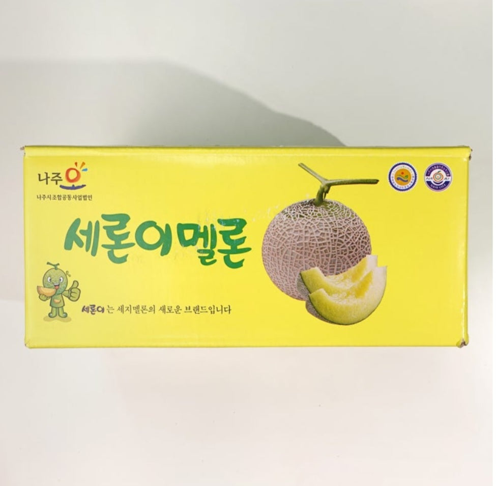 each box comes with 3 seroni special grade honey musk melon